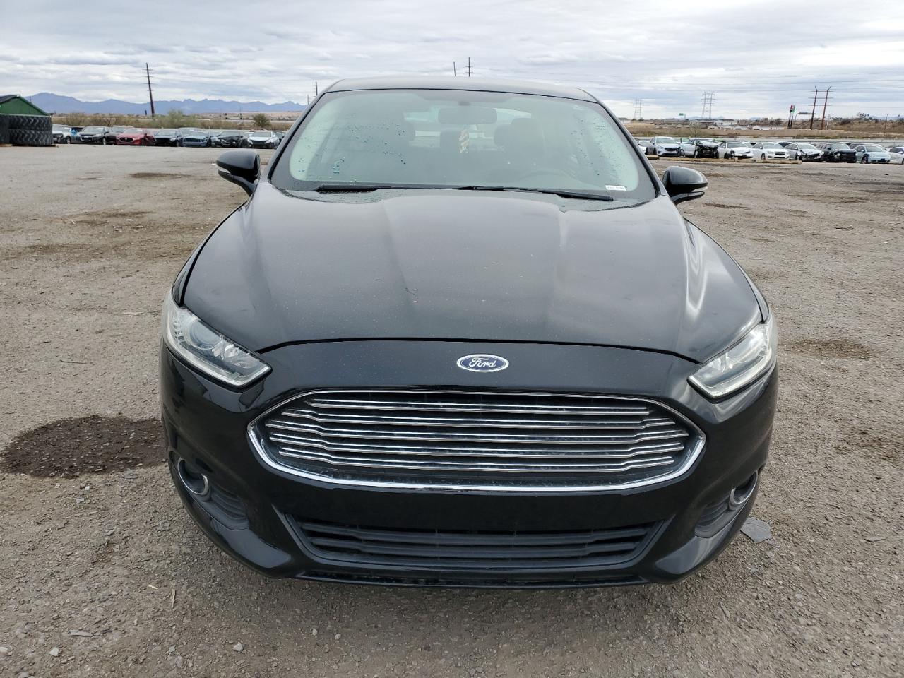 2014 Ford Fusion VIN 3FA6P0HD0ER327850 Copart auction photo, front end / frame damage damage thumbnail 5