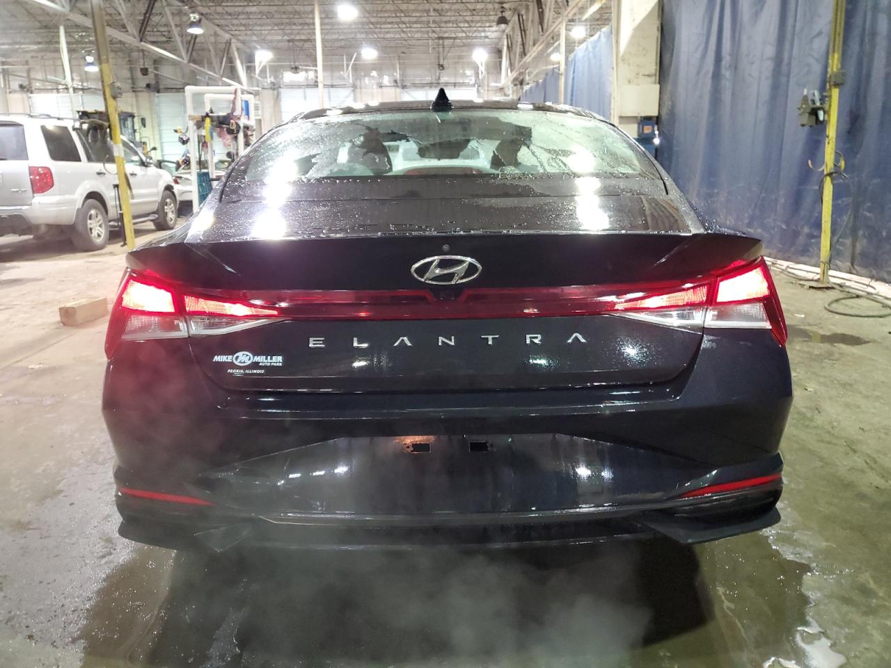 2021 Hyundai Elantra VIN 5NPLM4AG4MH032172 Copart auction photo, front end damage thumbnail 6