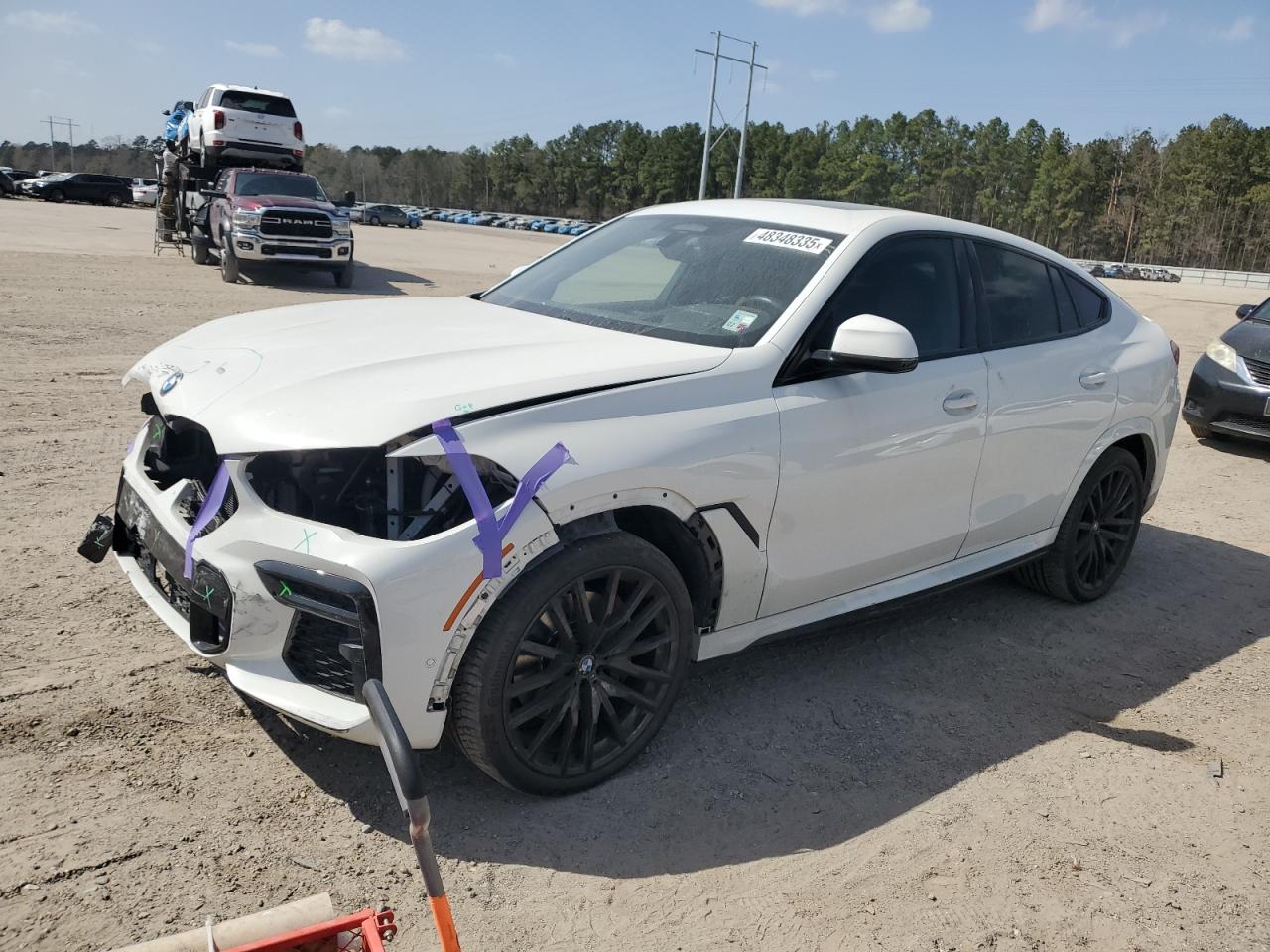 2022 BMW X6 VIN 5UXCY6C0XN9K78927 - Copart auction photo