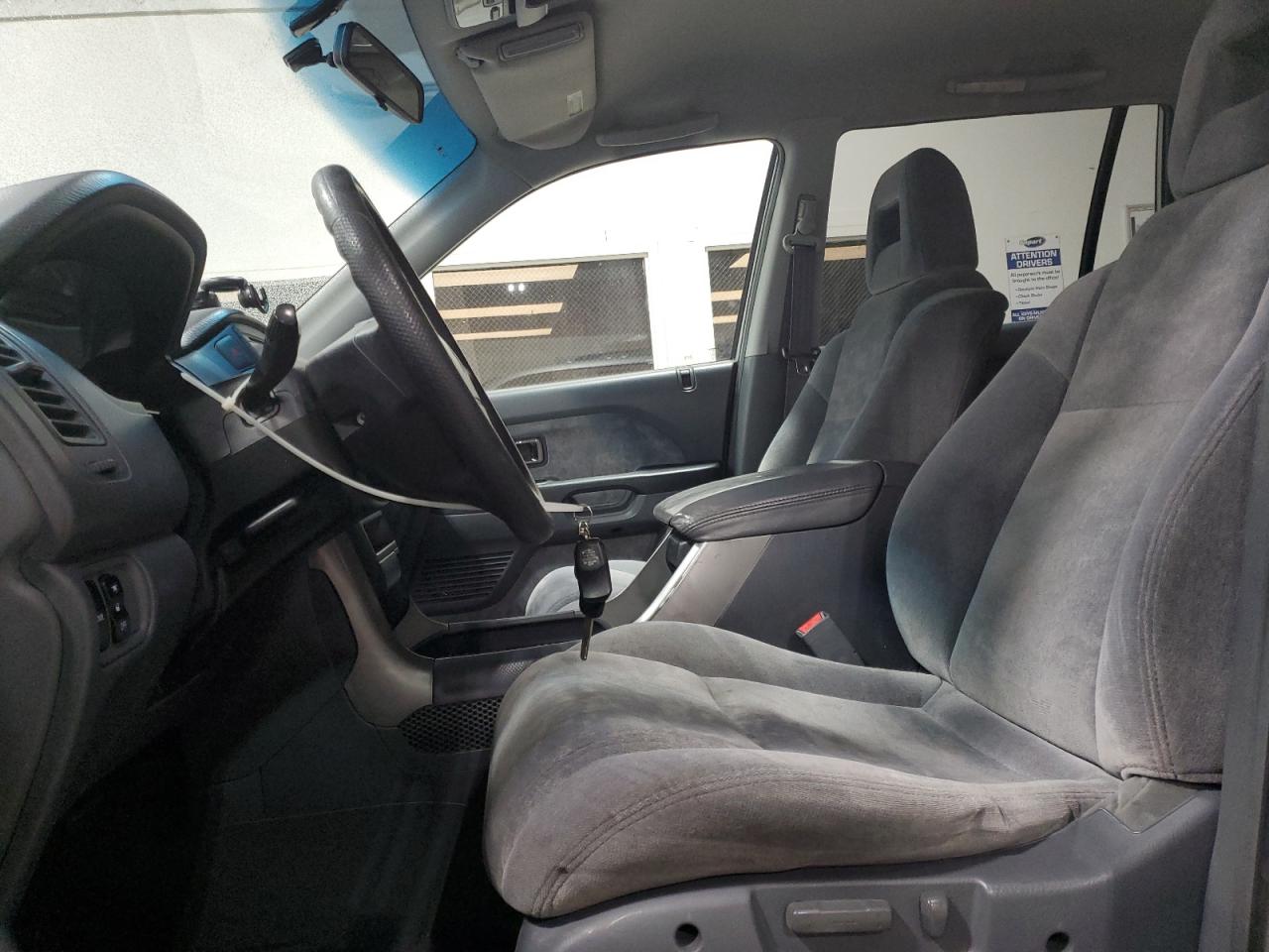 2004 Honda Pilot VIN 2HKYF18434H546539 Copart auction photo, front end / side damage thumbnail 7