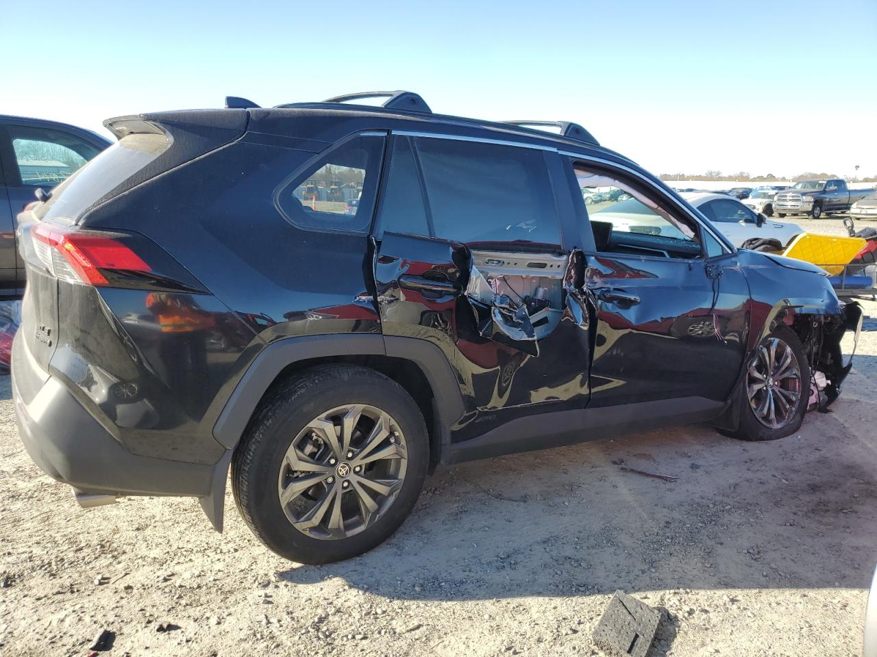 2023 Toyota RAV 4 VIN 4T3B6RFV2PU119642 Copart auction photo, all over damage thumbnail 3