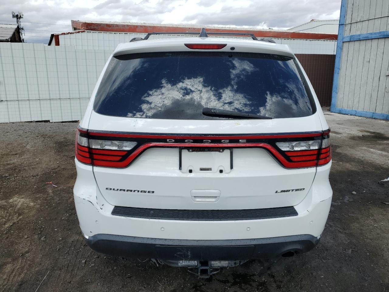 2014 Dodge Durango VIN 1C4RDHDG7EC508263 Copart auction photo, side damage thumbnail 6