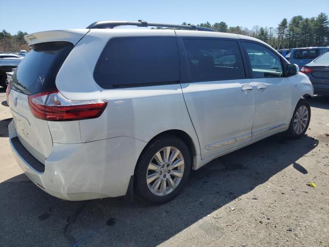 2017 Toyota Sienna VIN 5TDDZ3DC1HS187979 Copart auction photo, front end / minor dent/scratches damage thumbnail 3