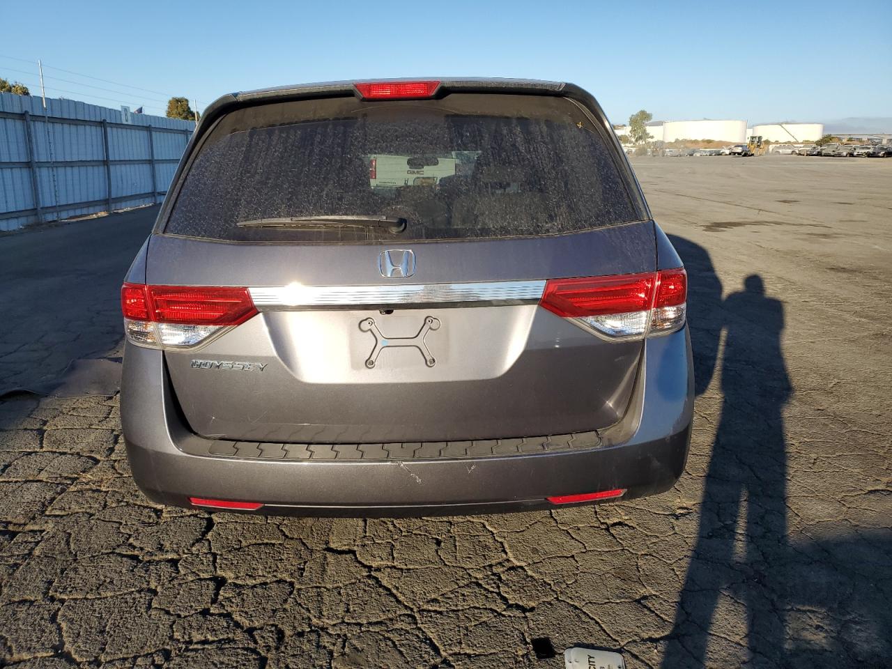 2016 Honda Odyssey VIN 5FNRL5H45GB168845 Copart auction photo, front end / side damage thumbnail 6