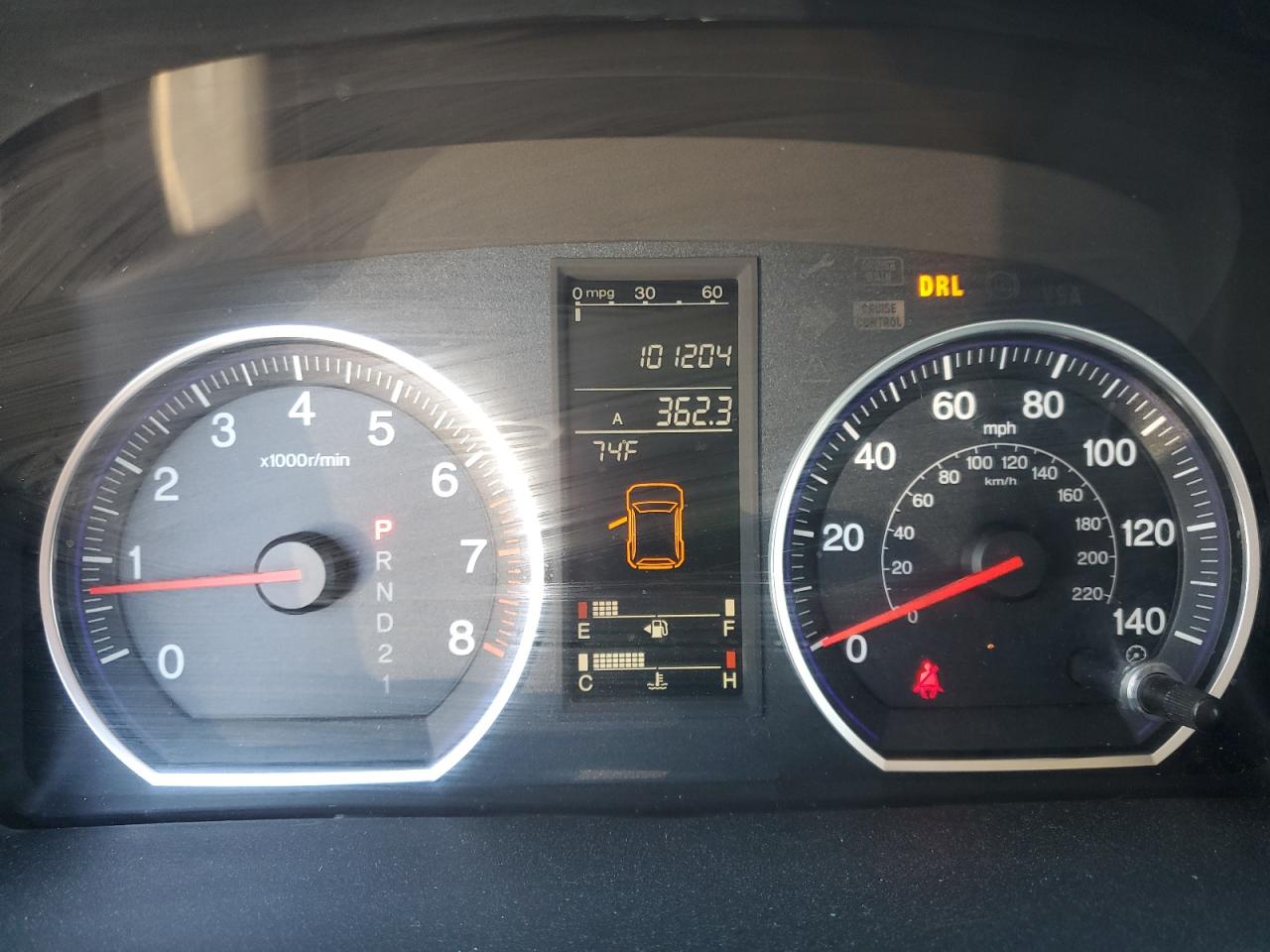 2008 Honda CR-V VIN JHLRE38708C049109 Copart auction photo, front end / minor dent/scratches damage thumbnail 9