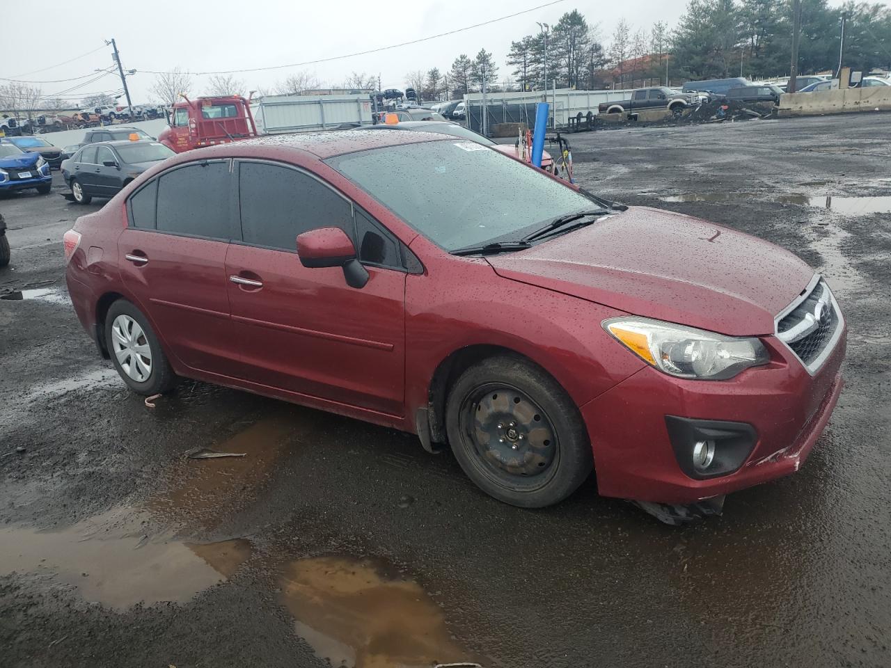 2012 Subaru Impreza VIN JF1GJAK64CH022534 Copart auction photo, front end damage thumbnail 4
