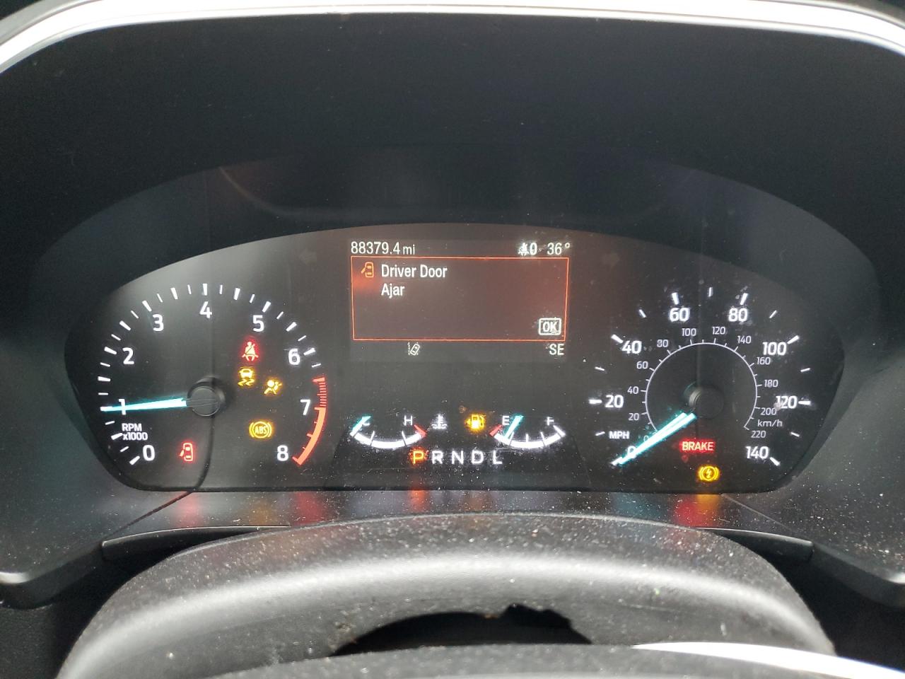 2020 Ford Escape VIN 1FMCU0H64LUC52904 Copart auction photo, front end / minor dent/scratches damage thumbnail 9