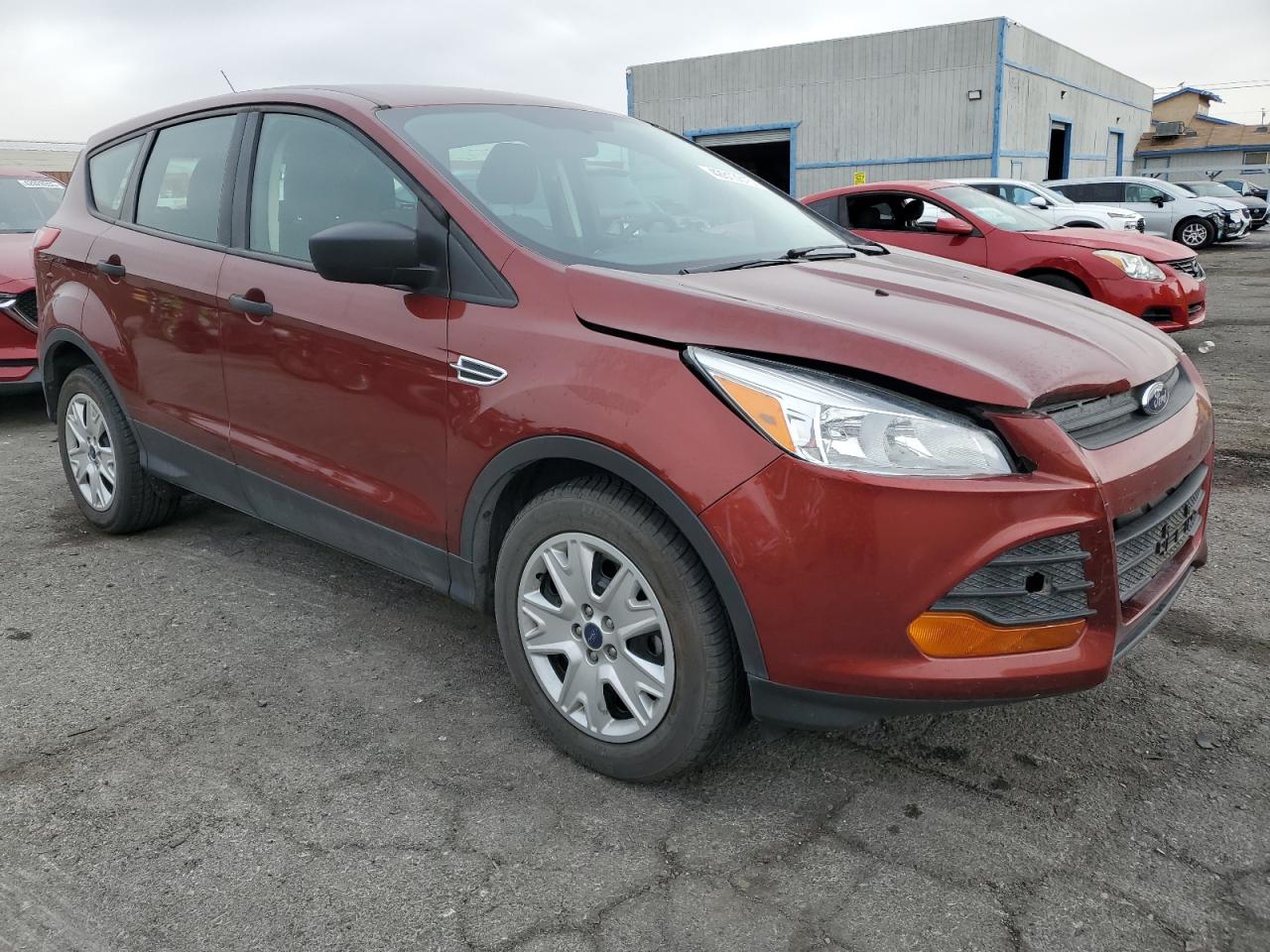 2014 Ford Escape VIN 1FMCU0F73EUB76560 Copart auction photo, front end damage thumbnail 4