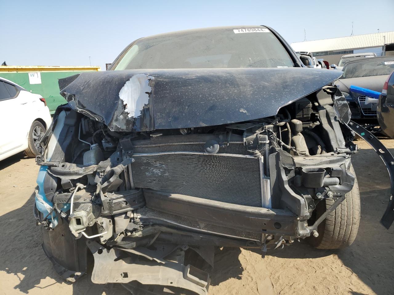 2014 Honda CR-V VIN 2HKRM4H39EH617036 Copart auction photo, front end damage thumbnail 5