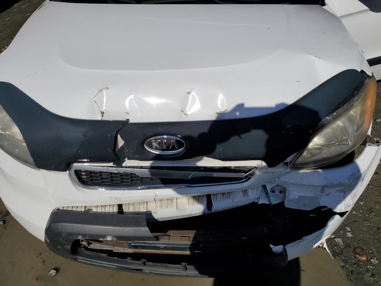 2011 KIA Soul VIN KNDJT2A11B7309484 Copart auction photo, front end / mechanical damage thumbnail 11