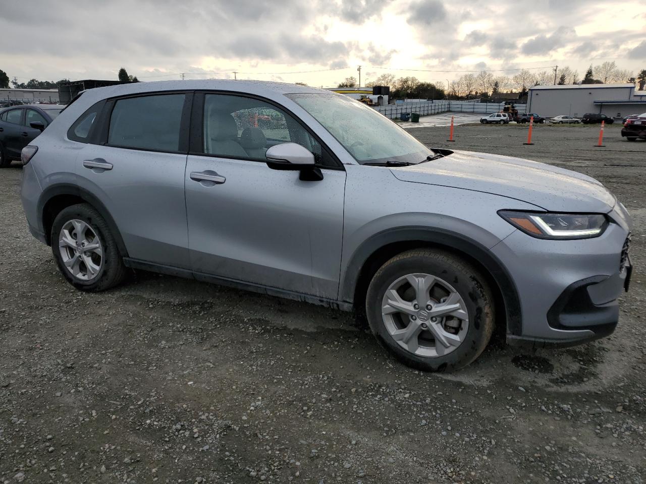 2024 Honda HR-V VIN 3CZRZ1H36RM736141 Copart auction photo, rear end / top/roof damage thumbnail 4