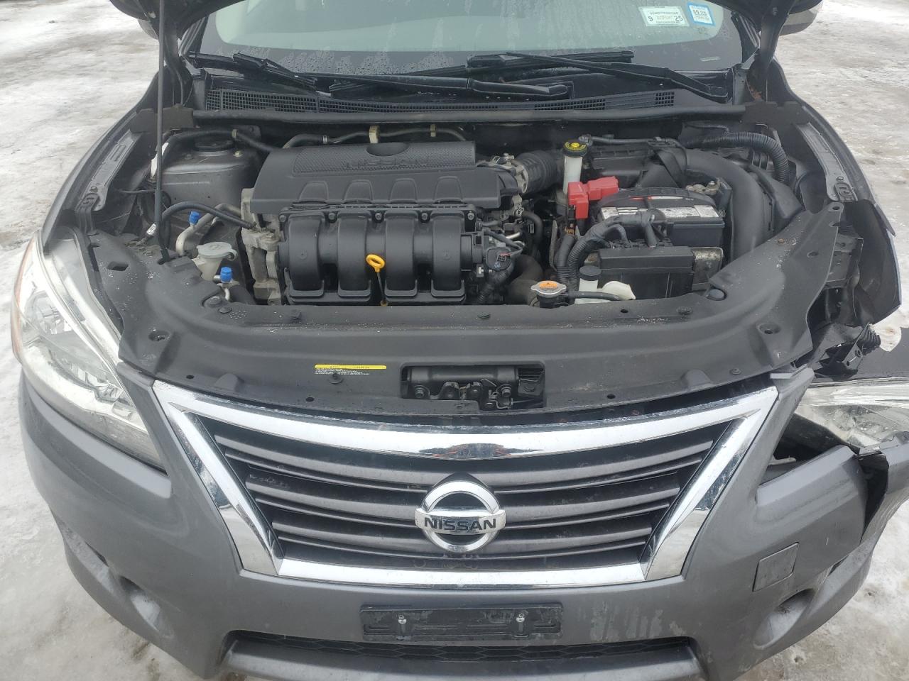 2015 Nissan Sentra VIN 3N1AB7AP2FY322238 Copart auction photo, front end damage thumbnail 11