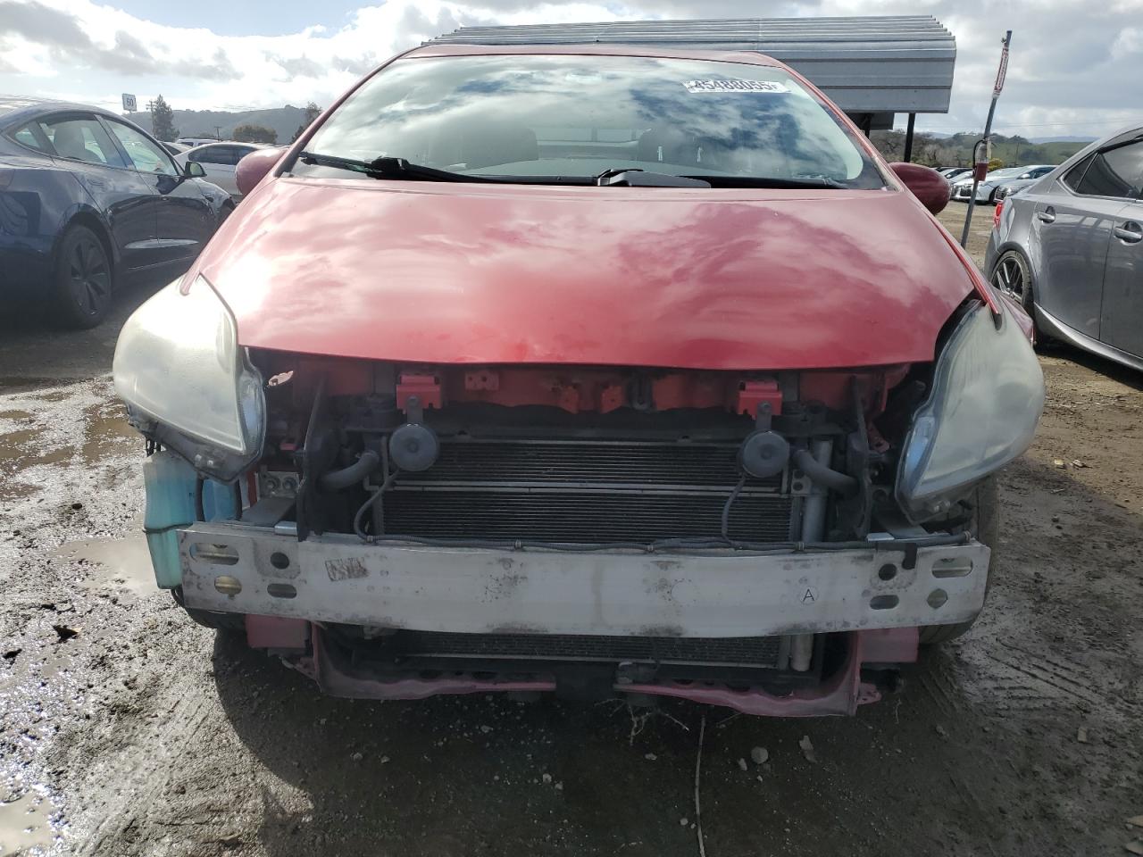 2010 Toyota Prius VIN JTDKN3DU0A0001739 Copart auction photo, water/flood / front end damage thumbnail 5