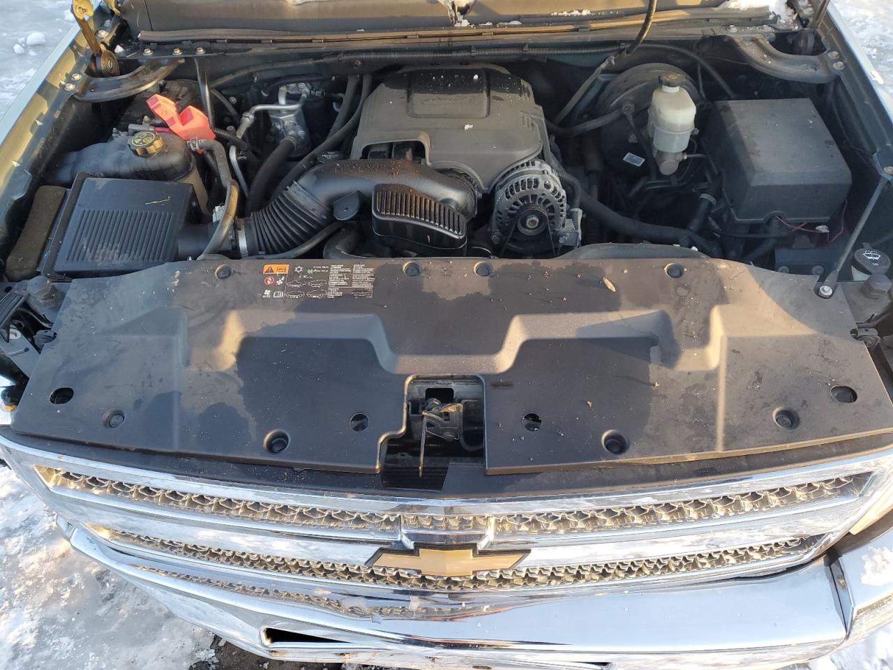 2013 Chevrolet Silverado VIN 3GCPKSE70DG224428 Copart auction photo, all over damage thumbnail 13