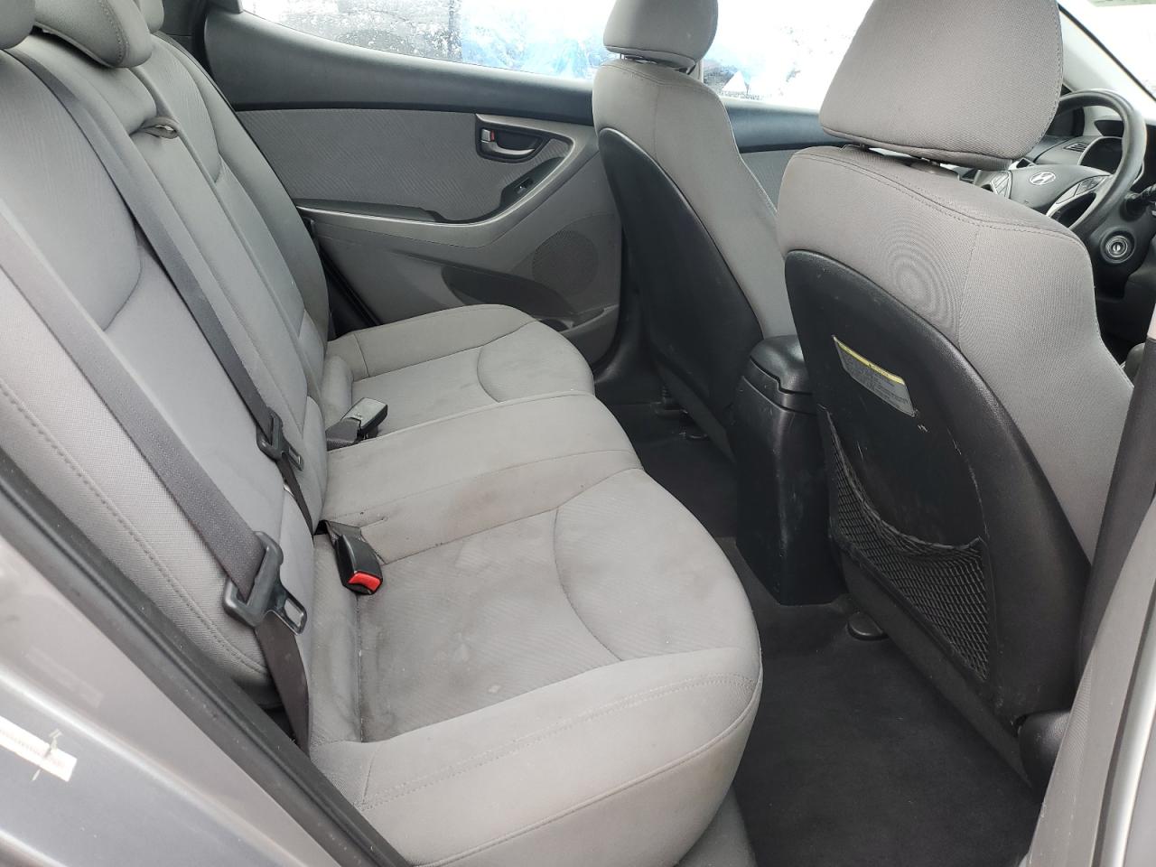 2013 Hyundai Elantra VIN KMHDH4AE9DU486765 Copart auction photo, side damage thumbnail 10