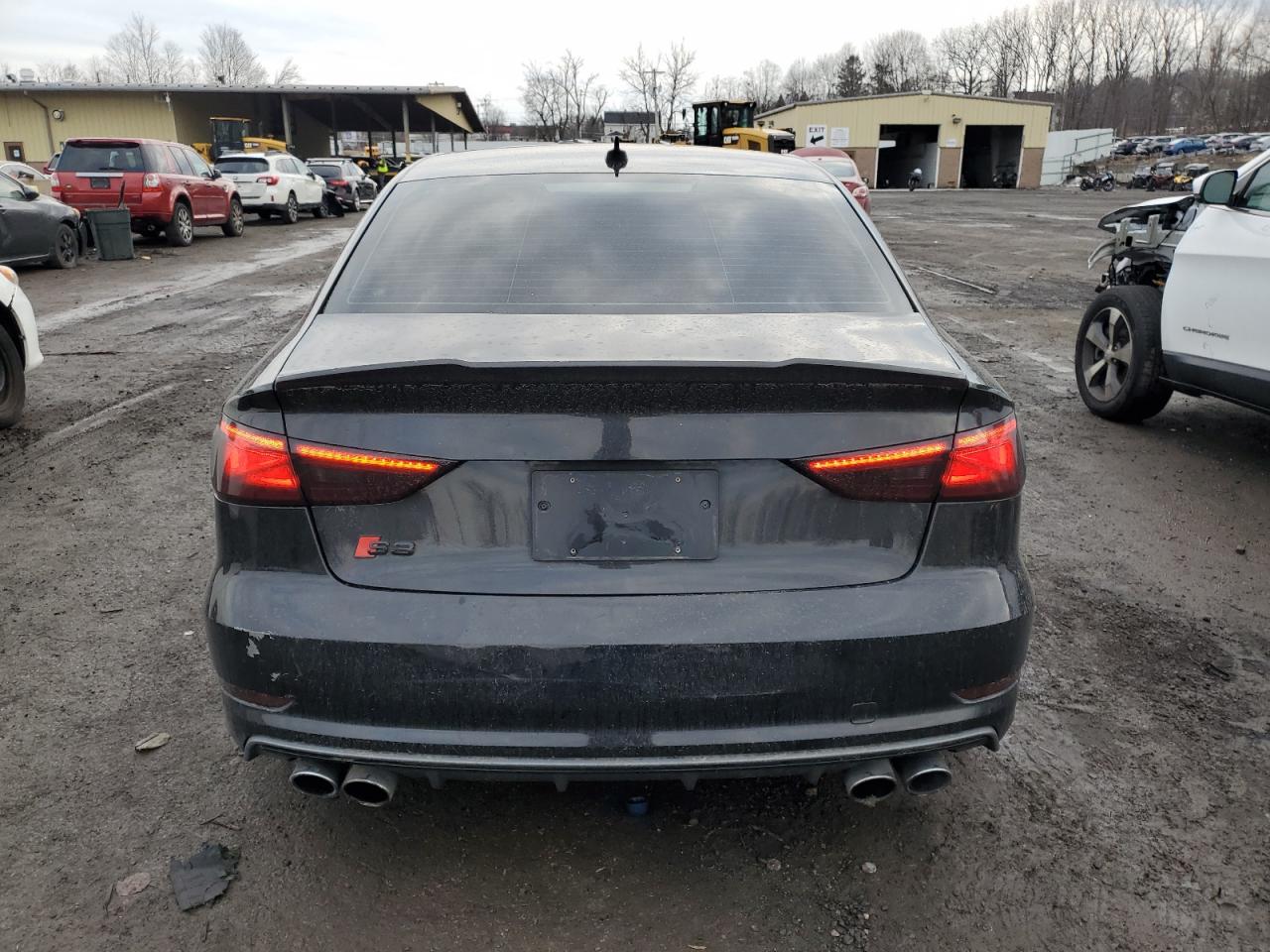 2015 Audi S3 VIN WAUBFGFF9F1101873 Copart auction photo, side / front end damage thumbnail 6