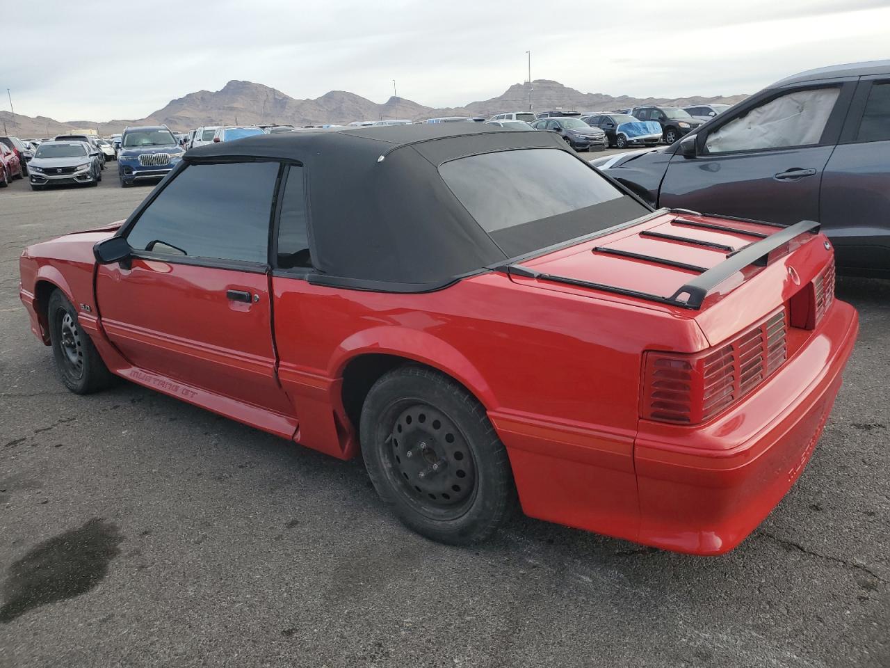 1989 Ford Mustang VIN 1FABP45E8KF102846 Copart auction photo, front end damage thumbnail 2