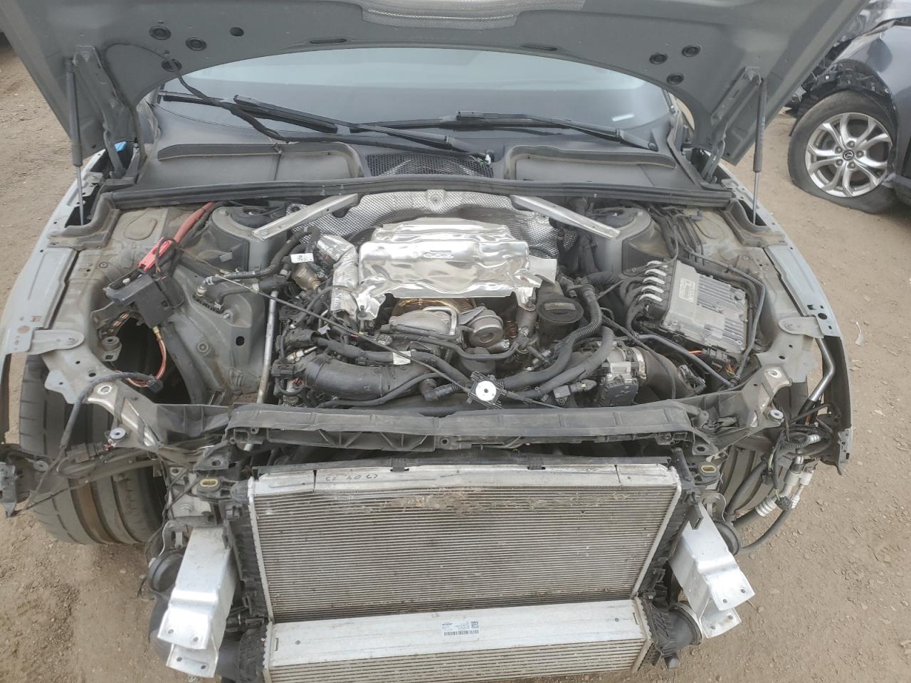 2021 Audi RS5 VIN WAUC4CF57MA022970 Copart auction photo, front end damage thumbnail 11