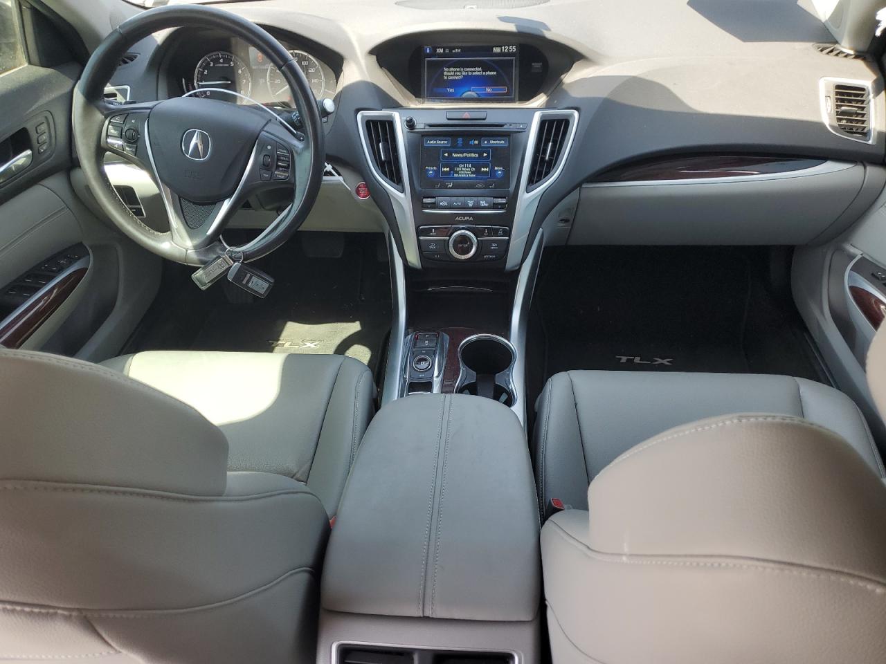 2015 Acura TLX VIN 19UUB2F35FA022475 Copart auction photo, side damage thumbnail 8