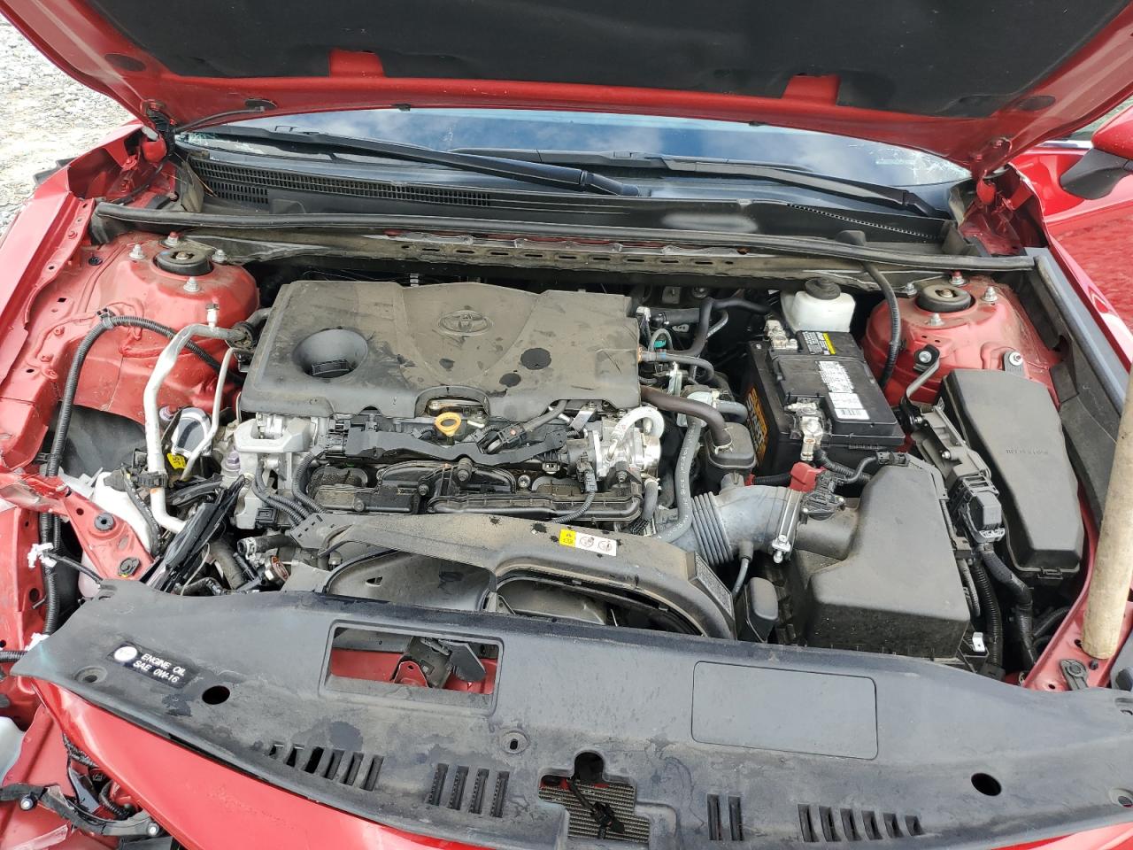 2022 Toyota Camry VIN 4T1G11AK3NU041994 Copart auction photo, front end damage thumbnail 12