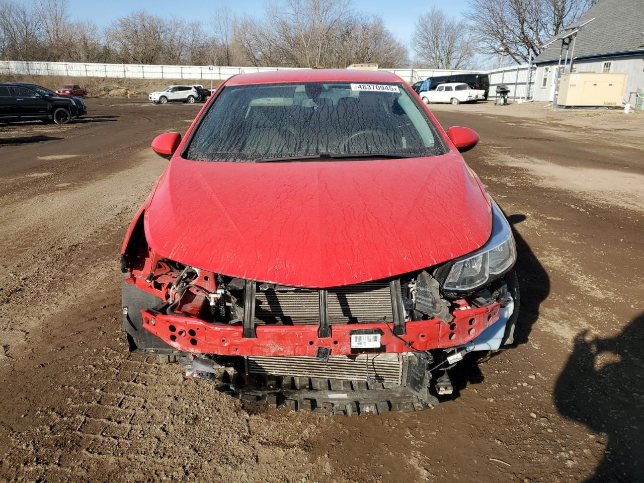 2019 Chevrolet Cruze VIN 1G1BC5SM6K7107733 Copart auction photo, front end / minor dent/scratches damage thumbnail 5