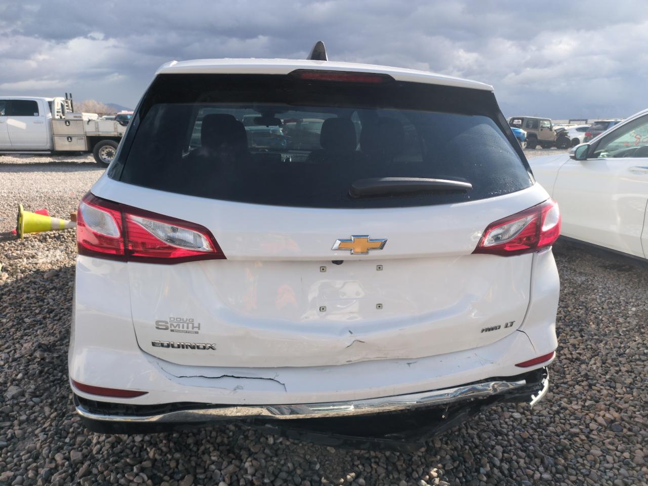 2021 Chevrolet Equinox VIN 3GNAXUEVXMS121572 Copart auction photo, rear end damage thumbnail 6