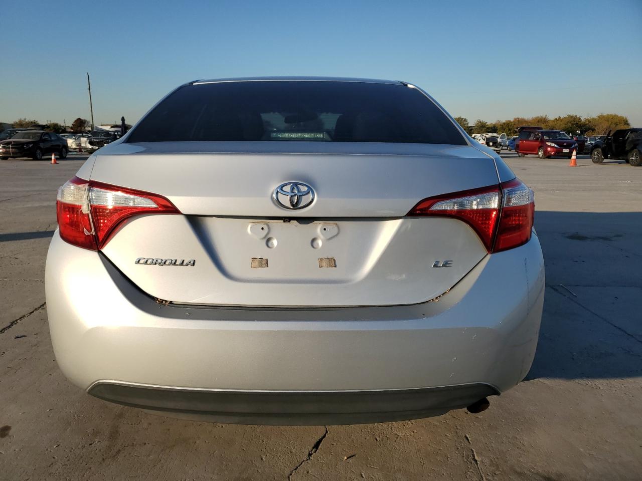 2016 Toyota Corolla VIN 5YFBURHE6GP377305 Copart auction photo, front end / side damage thumbnail 6