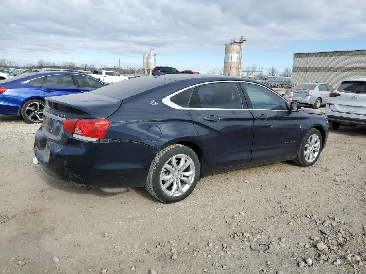 2017 Chevrolet Impala VIN 2G1105S37H9110630 Copart auction photo, all over damage thumbnail 3