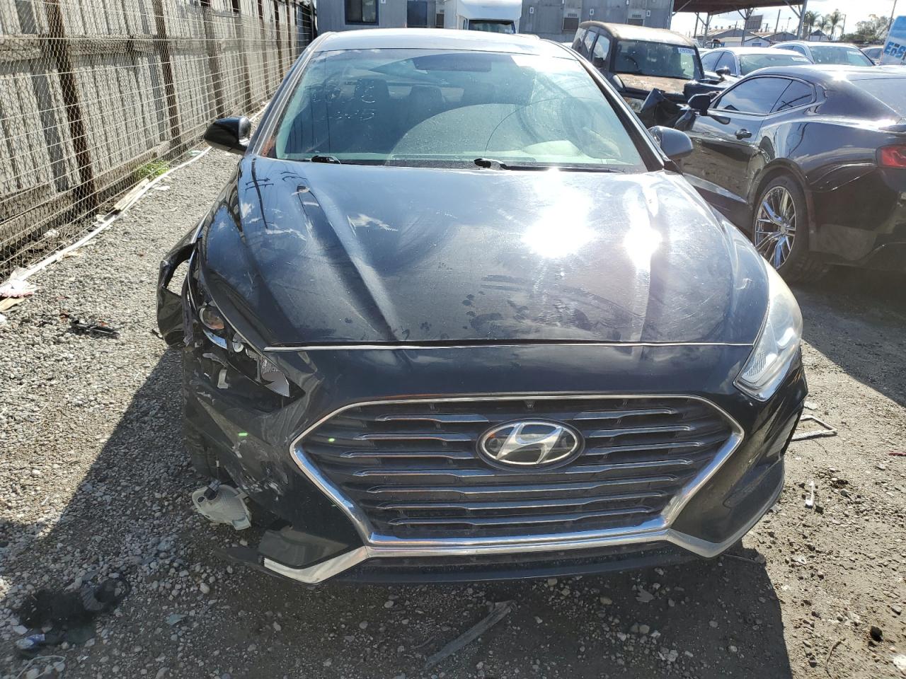 2018 Hyundai Sonata VIN 5NPE24AF4JH721775 Copart auction photo, front end damage thumbnail 5