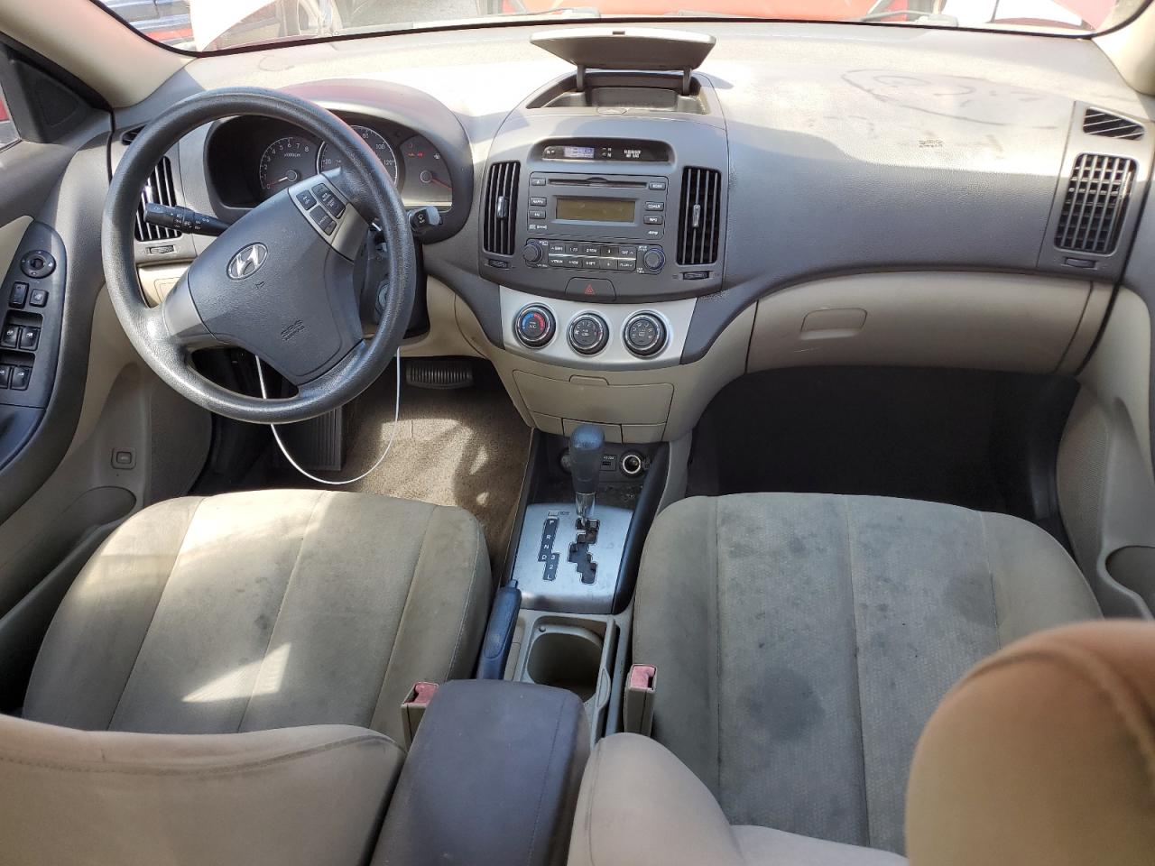 2010 Hyundai Elantra VIN KMHDU4AD0AU070666 Copart auction photo, water/flood damage thumbnail 8