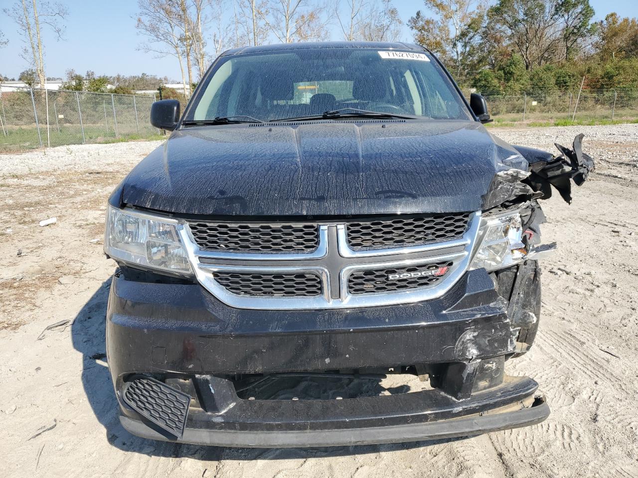 2013 Dodge Journey VIN 3C4PDCAB2DT529480 Copart auction photo, front end damage thumbnail 5
