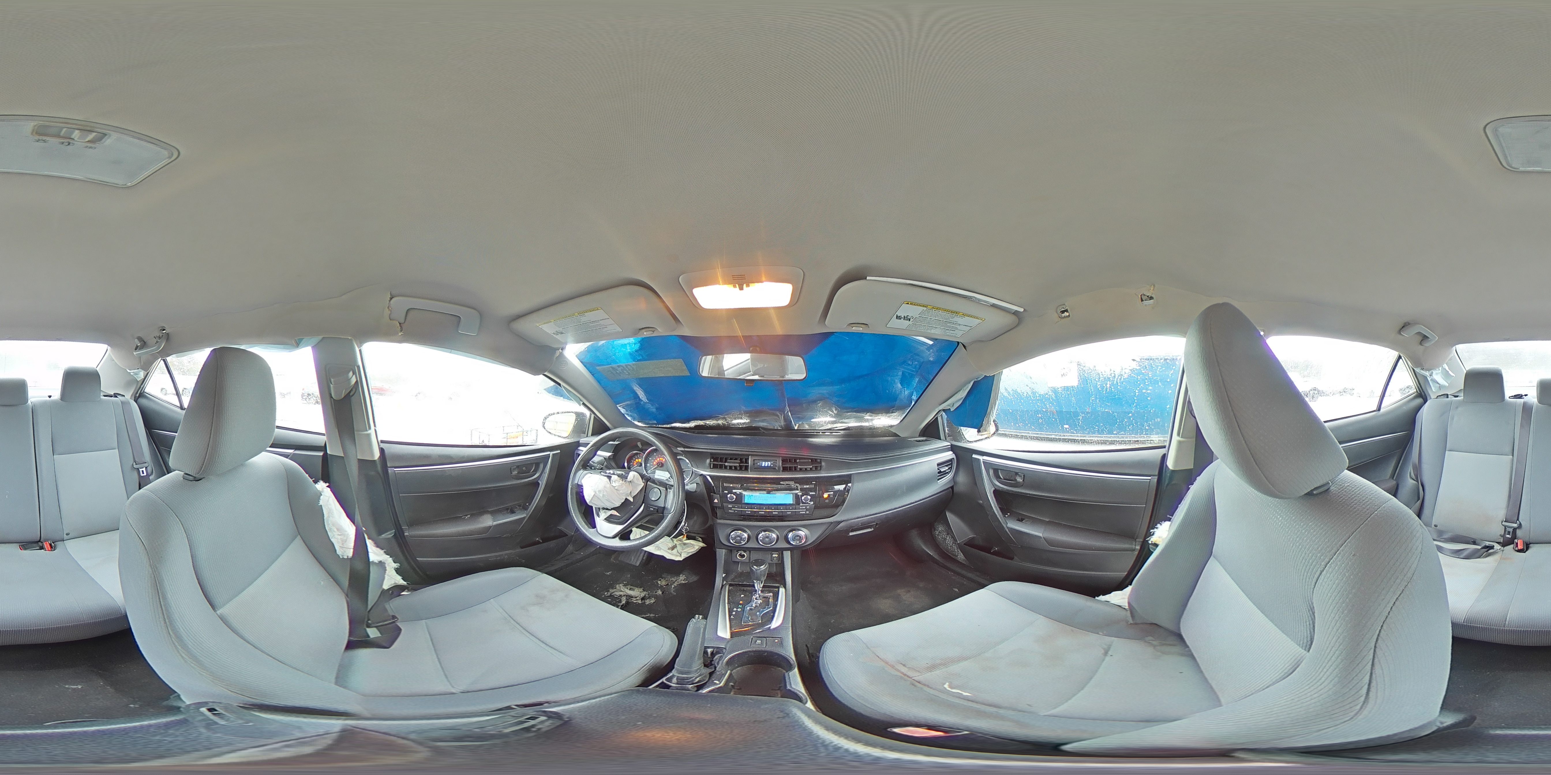2015 Toyota Corolla VIN 2T1BURHE9FC316920 Copart auction photo, front end damage thumbnail 14