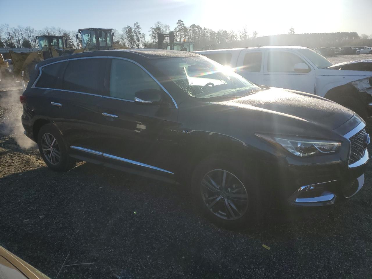 2020 Infiniti QX60 VIN 5N1DL0MN3LC514213 Copart auction photo, front end damage thumbnail 4