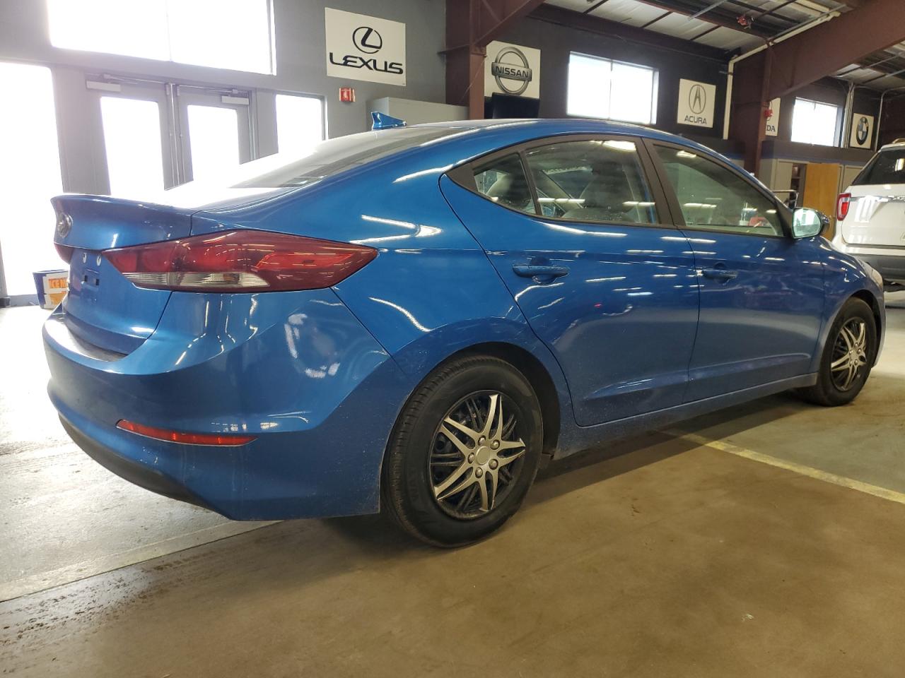 2017 Hyundai Elantra VIN KMHD74LF3HU118709 Copart auction photo, minor dent/scratches damage thumbnail 3