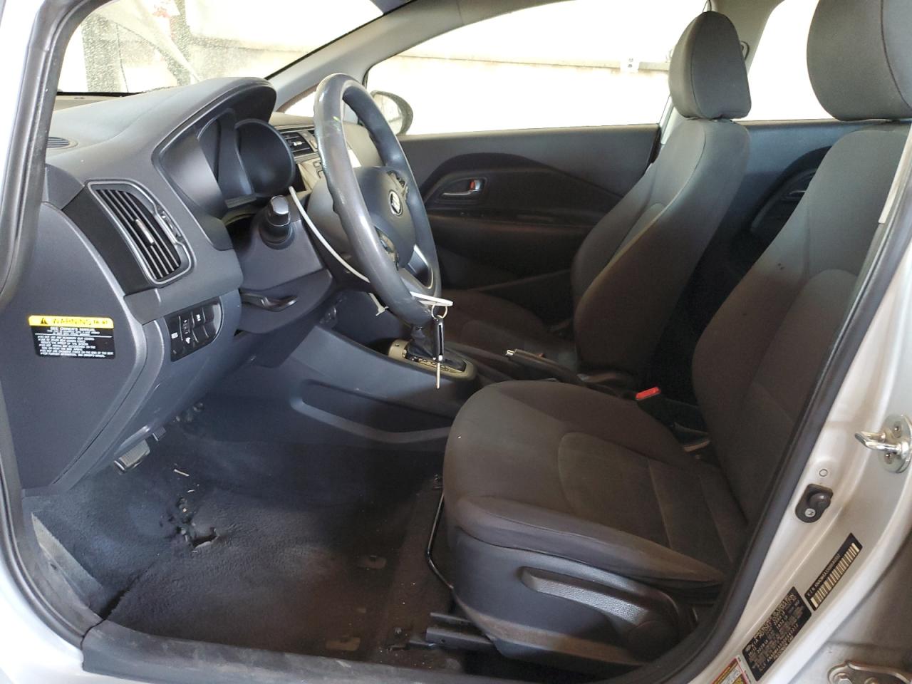 2016 KIA Rio VIN KNADM4A33G6640312 Copart auction photo, mechanical damage thumbnail 7