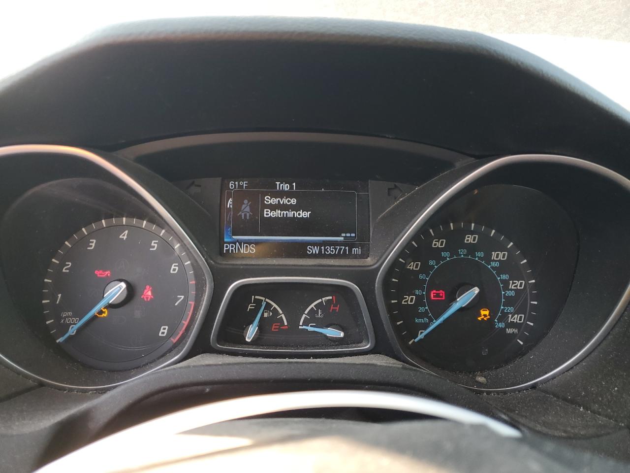 2014 Ford Focus VIN 1FADP3J26EL210273 Copart auction photo, undercarriage / front end damage thumbnail 9