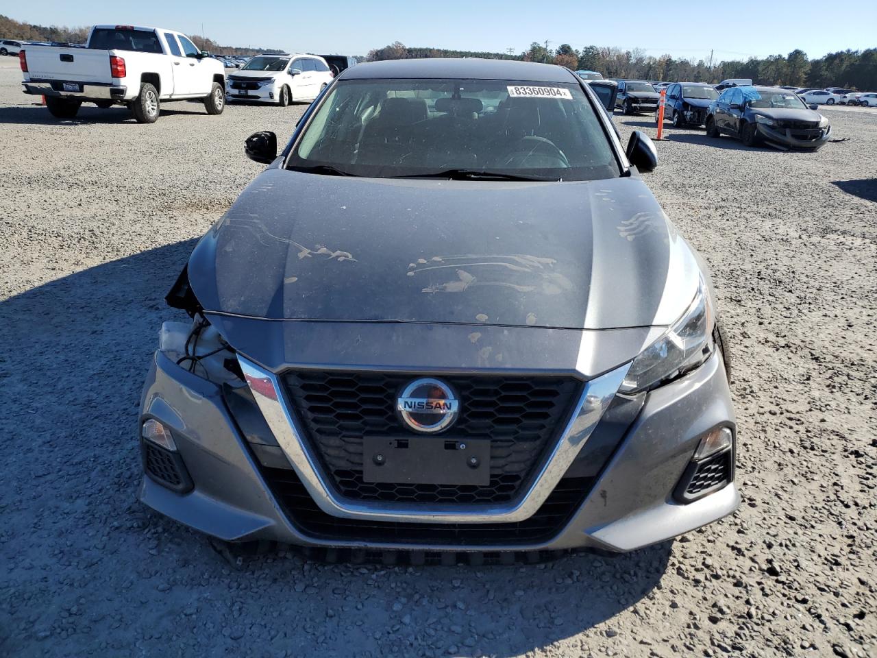 2020 Nissan Altima VIN 1N4BL4BV3LC201450 Copart auction photo, front end / side damage thumbnail 5
