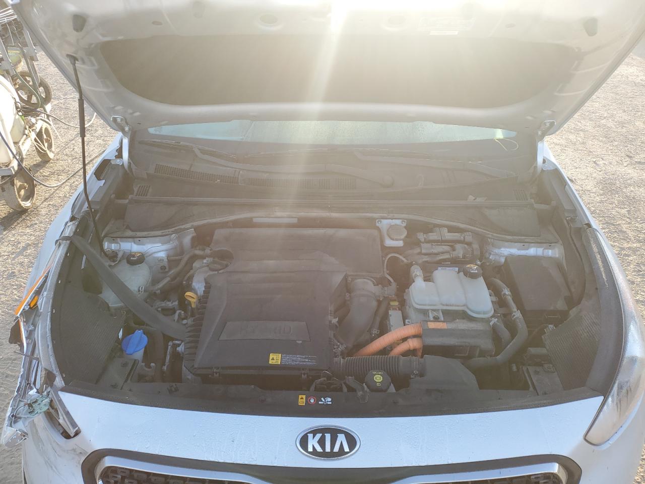 2017 KIA Niro VIN KNDCB3LC8H5100117 Copart auction photo, front end damage thumbnail 11