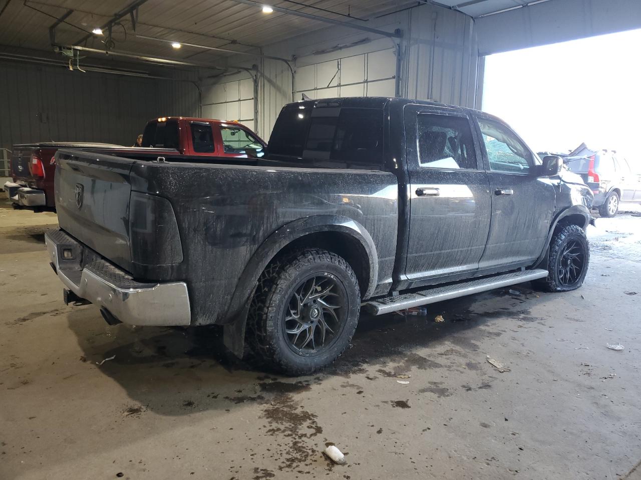2016 RAM 1500 VIN 1C6RR7NT1GS297732 Copart auction photo, front end / top/roof damage thumbnail 3