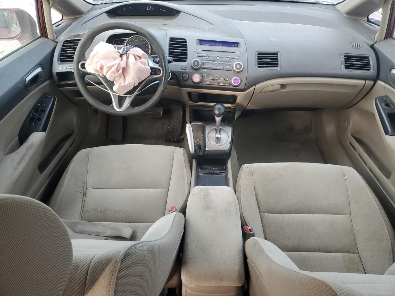 2010 Honda Civic VIN 2HGFA1F55AH538563 Copart auction photo, front end / minor dent/scratches damage thumbnail 8