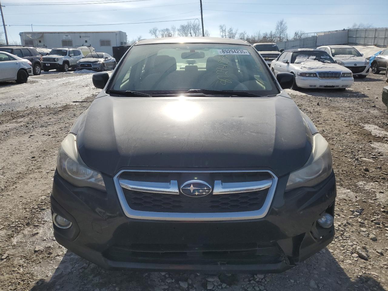 2013 Subaru Impreza VIN JF1GJAD68DH034197 Copart auction photo, front end / rear end damage thumbnail 5