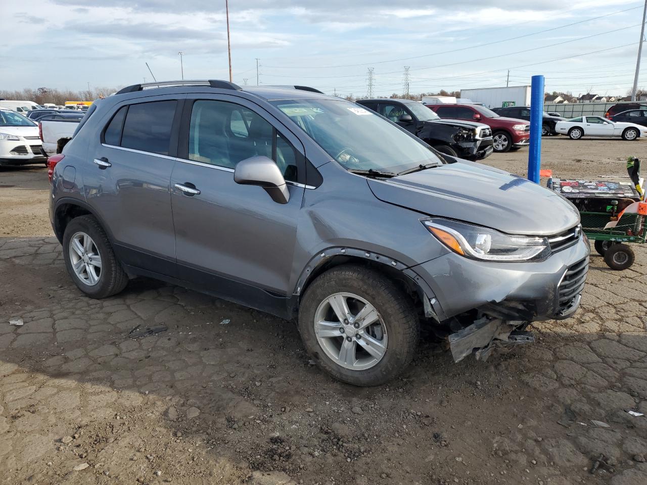 2020 Chevrolet Trax VIN 3GNCJLSB0LL258656 Copart auction photo, front end damage thumbnail 4