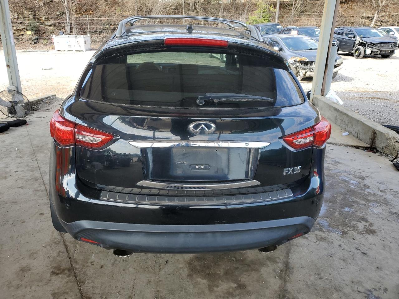 2012 Infiniti FX VIN JN8AS1MUXCM121539 Copart auction photo, water/flood damage thumbnail 6