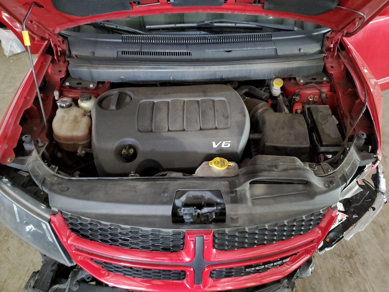 2019 Dodge Journey VIN 3C4PDDEG4KT732301 Copart auction photo, front end damage thumbnail 13
