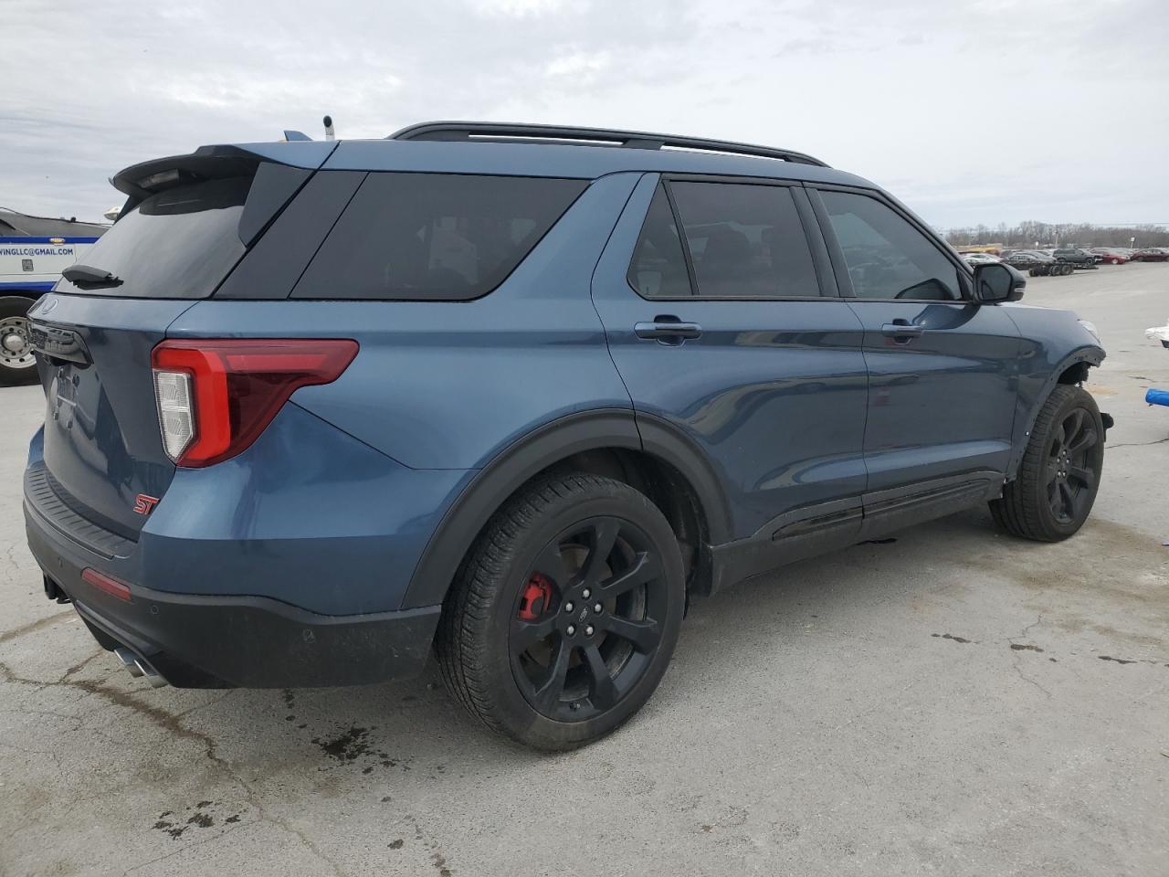 2020 Ford Explorer VIN 1FM5K8GC0LGA78087 Copart auction photo, front end damage thumbnail 3