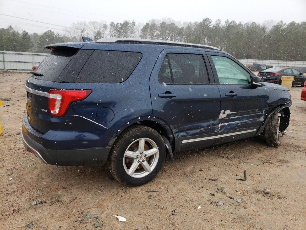 2016 Ford Explorer VIN 1FM5K8D82GGC80404 Copart auction photo, all over / undercarriage damage thumbnail 3
