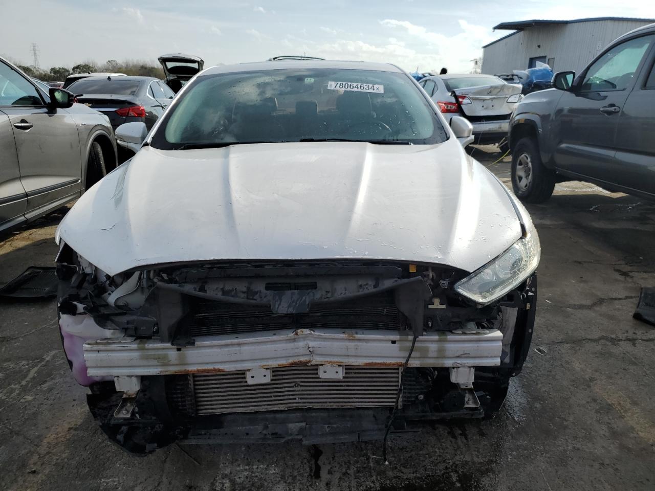 2016 Ford Fusion VIN 3FA6P0K96GR369446 Copart auction photo, front end damage thumbnail 5