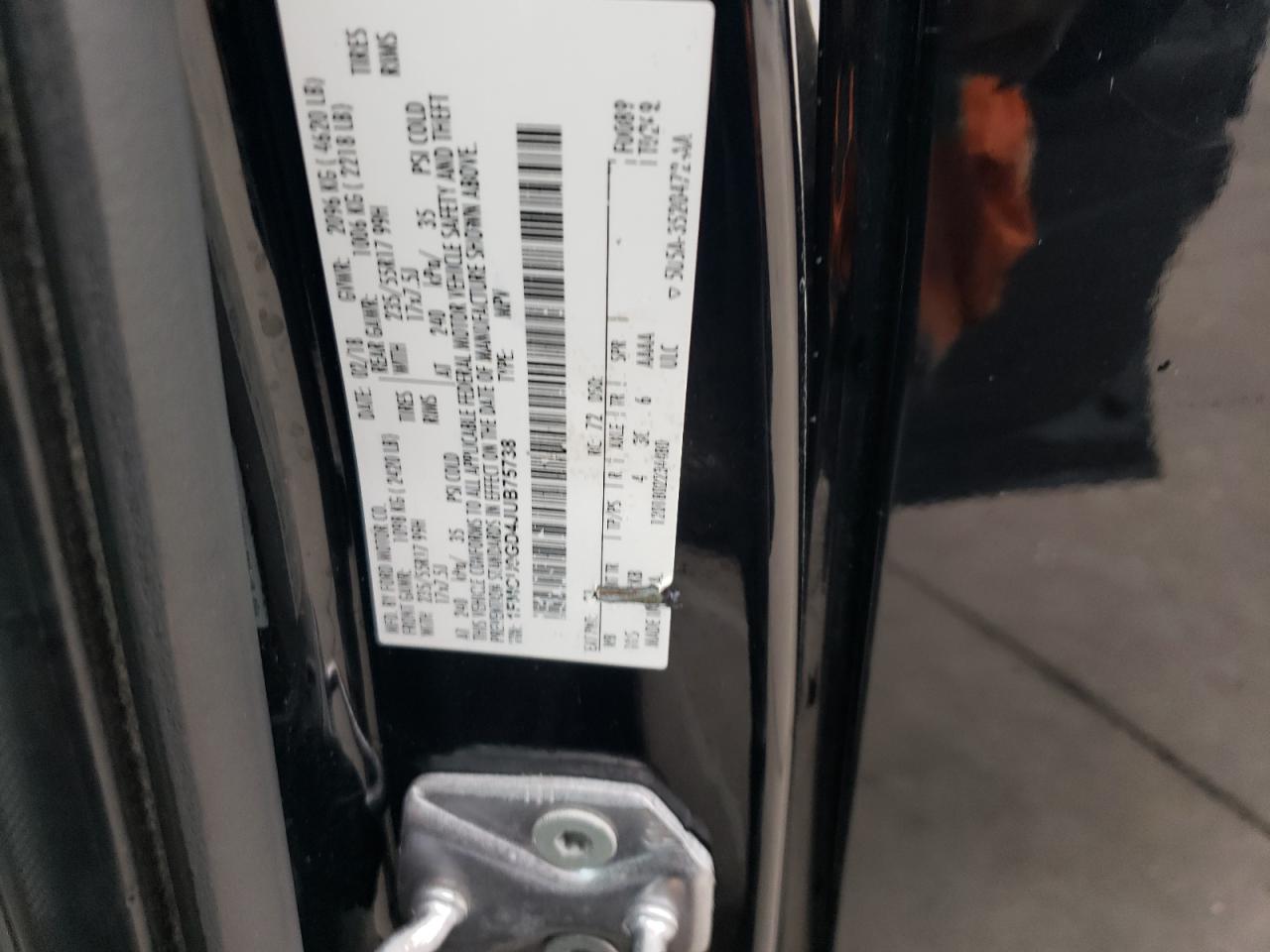 2018 Ford Escape VIN 1FMCU0GD4JUB75738 Copart auction photo, front end damage thumbnail 16