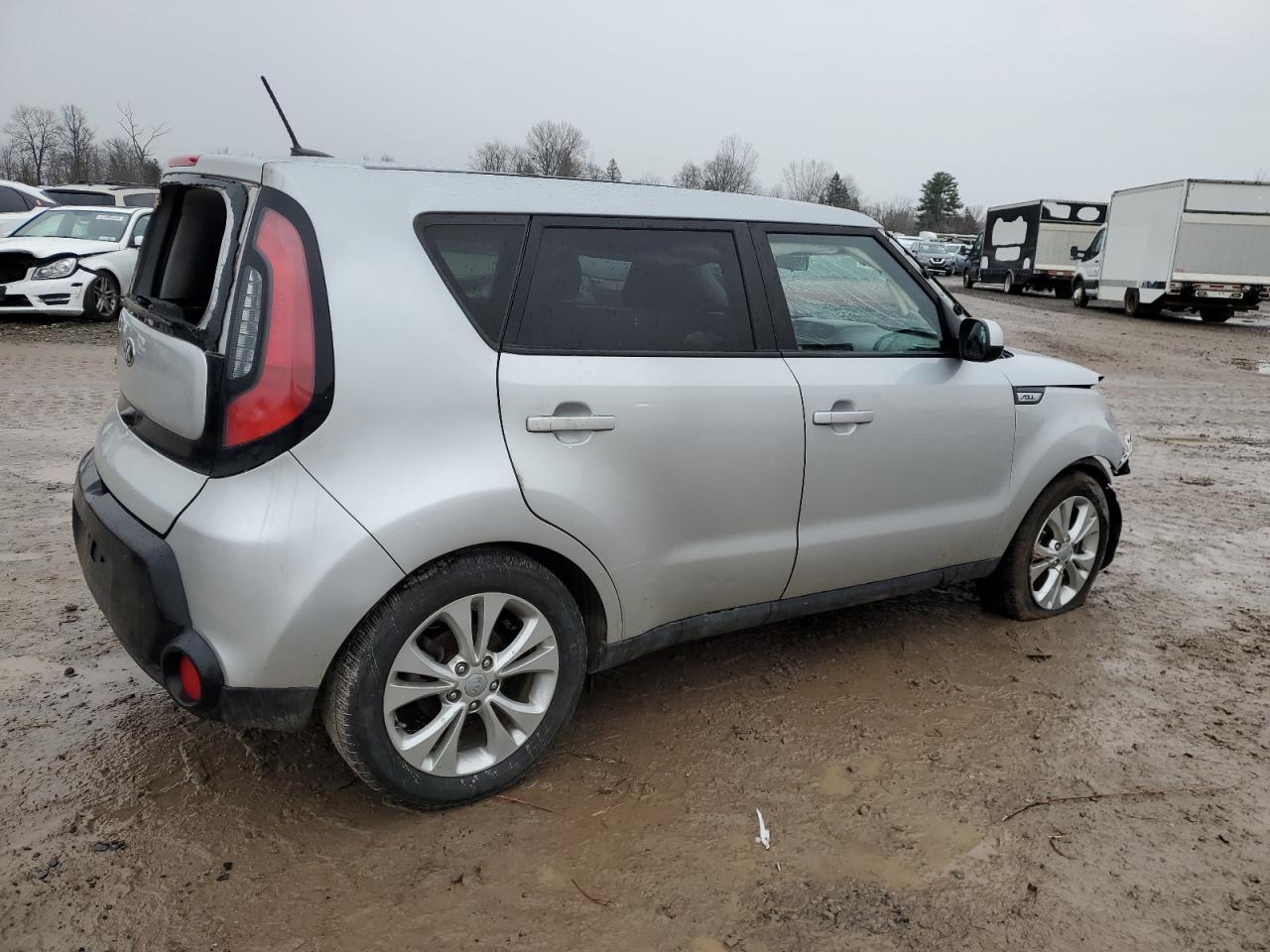 2016 KIA Soul VIN KNDJP3A59G7860444 Copart auction photo, all over damage thumbnail 3