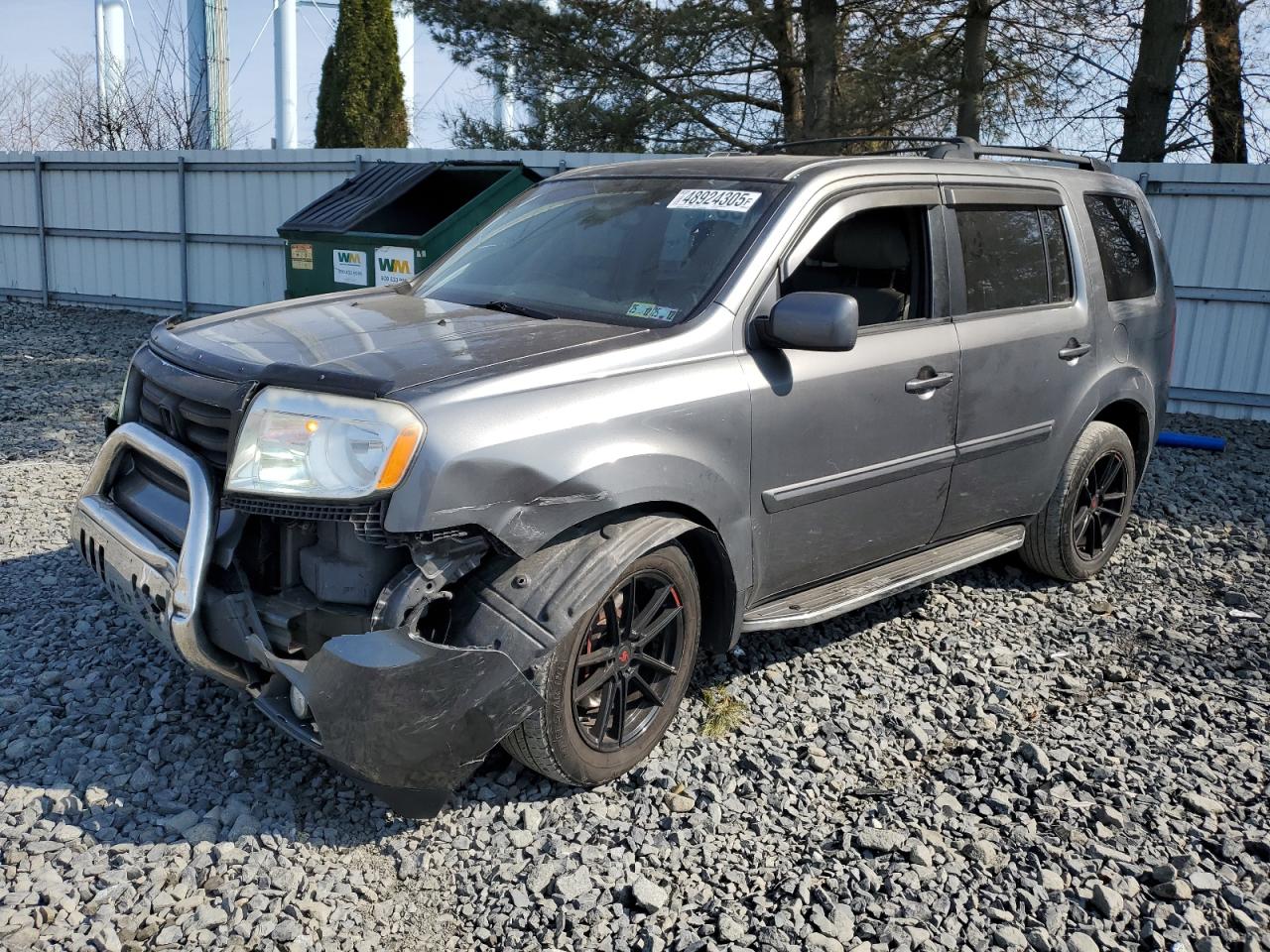 2013 Honda Pilot VIN 5FNYF4H76DB076744